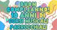 10 anni di corsi musicali parrocchiali