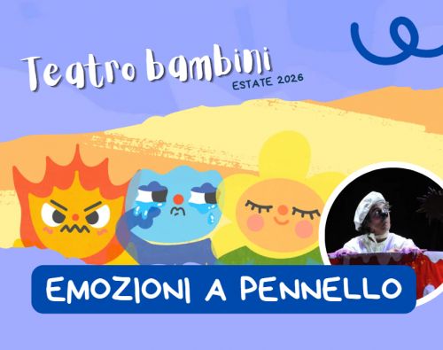 Teatro bambini: Emozioni a pennello - Garbatola