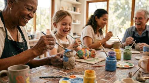 Percorsi creativi per gli over 65 presso l�Asilo Nido comunale �Il Nido di Pimpa�