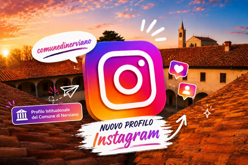 Il Comune di Nerviano � su Instagram: nasce il profilo Ufficiale!
