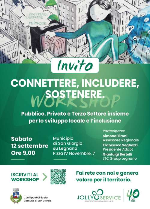 �Connettere, Includere, Sostenere - Pubblico, Privato e Terzo Settore insieme per lo sviluppo locale e l�inclusione�