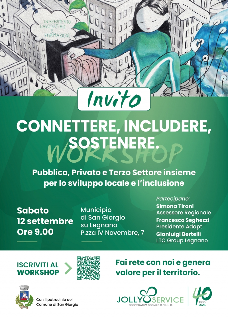 �Connettere, Includere, Sostenere - Pubblico, Privato e Terzo Settore insieme per lo sviluppo locale e l�inclusione�