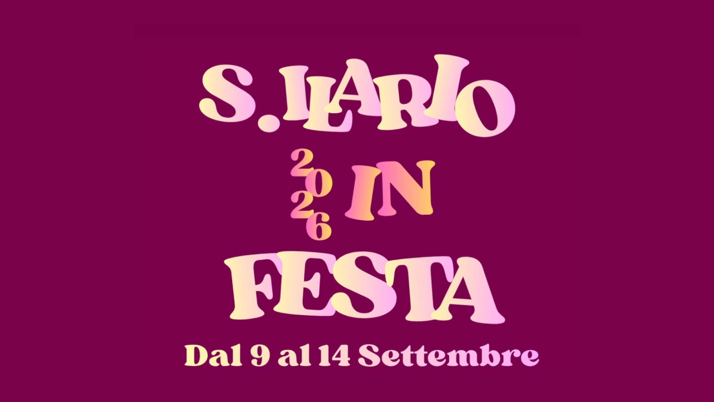 Sant\'Ilario in festa 2026